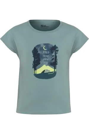 Jack Wolfskin Dziewczęca Graphic Girls T T-Shirt, , 128
