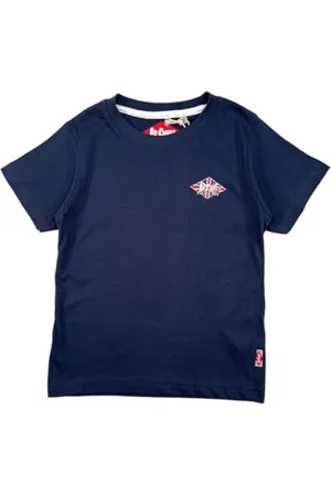 Lee Koszulka, chłopiec, dziewczynka, (4-14 lat), koszulka polo, tank, koszula, nadruk, odzież, unisex, dzieci, sport, oddychająca, model GLC80701 TS S6-4A, niebieska, , 4 lat