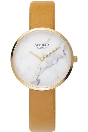 ORPHELIA Fashion damski analogowy zegarek Tiffany ze skórzanym paskiem Pasek