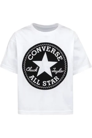 Converse Koszulka dziecięca z krótkim rękawem biała