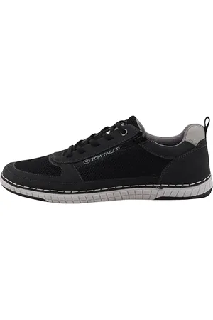 TOM TAILOR Męskie buty sportowe 9580040007, czarne, 43 EU, , 43 EU