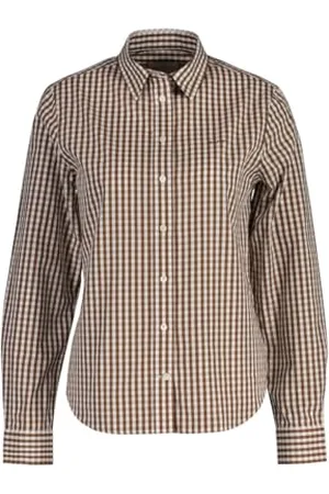 GANT REG POPLIN Gingham Shirt, , 42