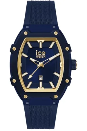Ice-Watch ICE boliday Navy Blue Plastic - zegarek damski z silikonowym paskiem - 023995 (Mały)