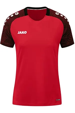 Jako Damski T-Shirt Performance, Aqua/biały/Marine, 34-36, 6197