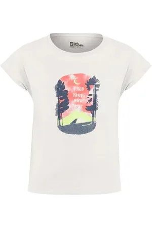 Jack Wolfskin Dziewczęca Graphic Girls T T-Shirt, , 140