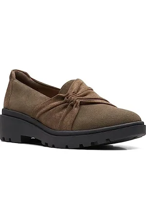 Clarks Damskie mokasyny w stylu kalii płaskie, , 41 EU