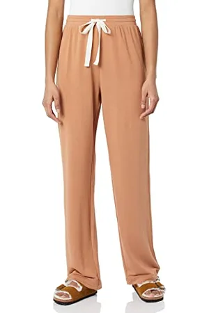 Amazon Damskie lekkie spodnie piżamowe Lounge, frotte, , XS