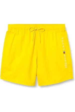 Tommy Hilfiger Męski średni sznurek do ściągania UM0UM03258, żółty, L, , L