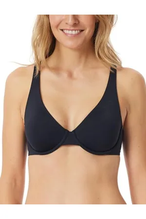 Schiesser Damski biustonosz z fiszbinami z uformowanymi miseczkami - Unique Micro, , 90D, , 90D