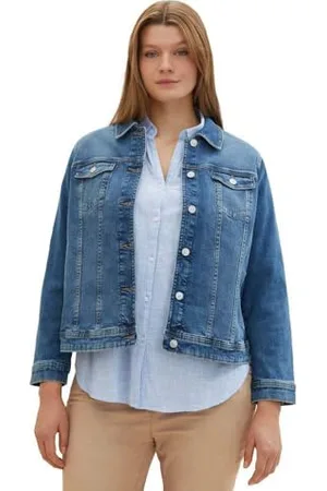 TOM TAILOR Damska kurtka dżinsowa 1042191, 10110-Blue Denim, 44, , 44