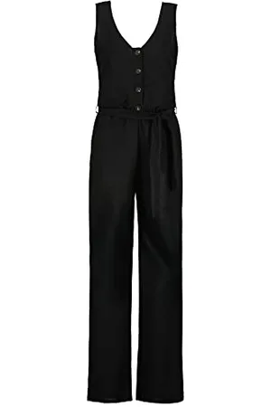 Garcia Damska sukienka Jumpsuit, czarna, XXL, , XXL
