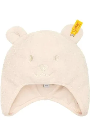 Steiff Unisex Baby Classic czapka beanie, Oxford TAN, 39