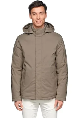 Geox Męskie M AURELIO DOWN JACKETS FALLEN ROCK 52_IT, , 52