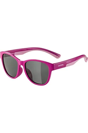 Alpina Unisex - Dzieci, FLEXXY COOL KIDS II Okulary przeciwsłoneczne, pink-rose gloss/black, One Size