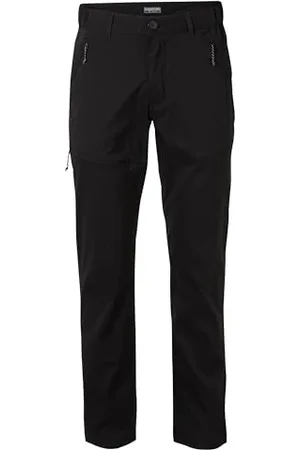 Craghoppers Męskie spodnie Kiwi Pro spodnie turystyczne, czarne, 44 W / 29 l