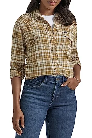 Lee Legendarna koszula damska Slim Fit Western Snap Shirt, , S