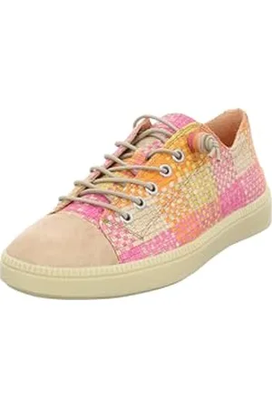 Think! Damen TURNA chromfrei gegerbte nachhaltige Halbschuhe, FUXIA/KOMBI 9030