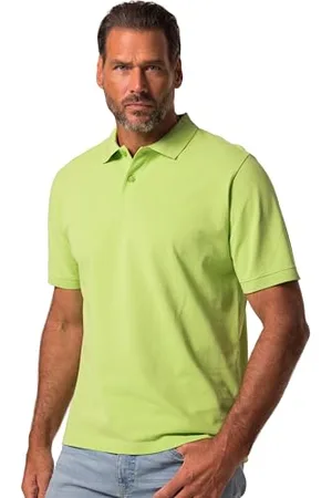 JP 1880 Męska koszulka polo, duże rozmiary, duże rozmiary, rozmiar L-8XL, basic, rękawy do łokci, pika, do 10XL, , 5XL