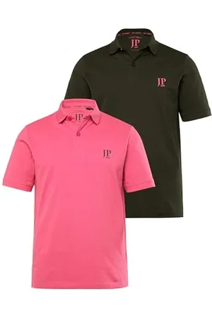 JP 1880 Odzież męska Big & Tall Plus Size L-8XL 2 sztuki koszulek polo, bawełna czesana piqué 704317, , 3XL
