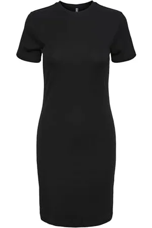 Pieces® 5715362947638 Sukienka damska, PCRUKA SS Noos BC, czarna, M, , M