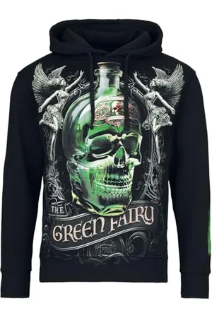 Spiral Zielona wróżka - bluza z kapturem czarna, , M