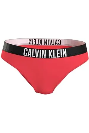 Calvin Klein Damskie bikini, Signal Red, XL, , XL