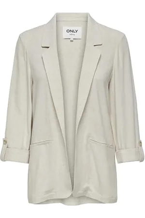 ONLY Onlsiesta 3/4 Open Linen Bl Blazer Tlr, , 40
