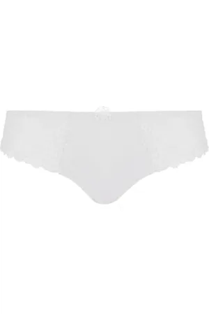 Simone Pérèle Womens Delice Panty bikini underwear, White, 2 Small US