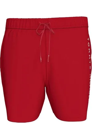 Tommy Hilfiger Męski średni sznurek do ściągania UM0UM03258, czerwony, XXL, , XXL