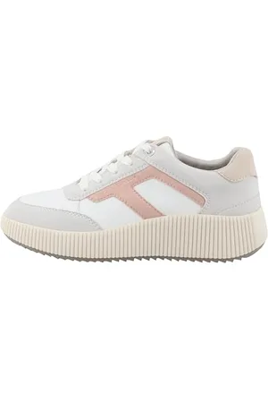 TOM TAILOR Damskie buty sportowe 7490280016, szaro-białe, 36 EU, , 36 EU