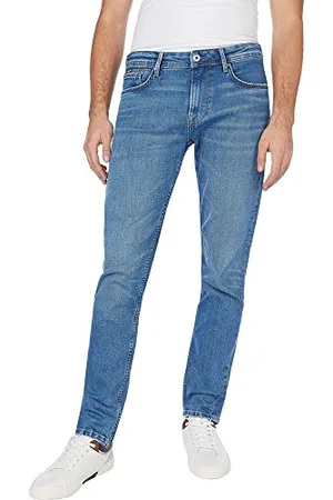 Pepe Jeans Hatch Regular Jeans Męskie, Niebieski (Denim-vs3), 40W / 32L