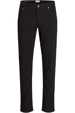 JACK & JONES Męskie dżinsy Slim Fit z prostą nogawką, Plus Size JJITIM JJORYGINALNE AM 814 PLS Slim Fit Jeans z prostą nogawką, , W/L32(Herstellergröße: 52)