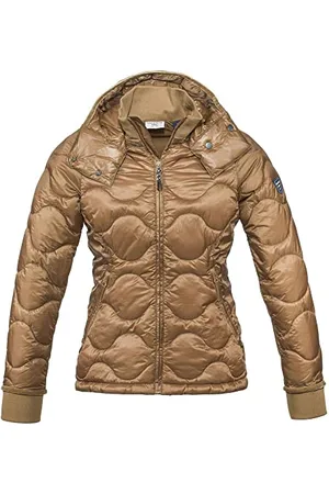 Dolomite Damska kurtka Chaqueta WS CORVARA Retro Light Baby Jacket, karmelowo-brązowa, S