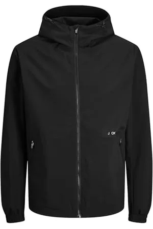 JACK & JONES Męska kurtka lekka Jjeurban Sn Short, czarna, S, , S