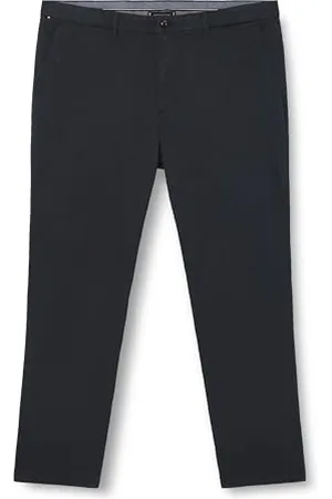 Tommy Hilfiger Męskie DENTON DRUKTURA CHINO MW0MW37717 Chino, niebieski, 31W / 30L, , 31W / 30L