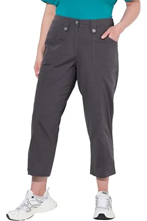 Ulla Popken Damskie duże rozmiary, duże rozmiary, plus size 7/8, bojówki, wygodny ściągacz, , 53W / 32L