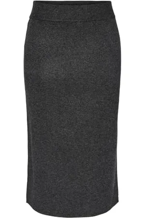 Y.A.S Assi Hw Midi Knit Skirt S. Noos, , XXL