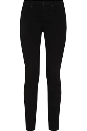 7 for all Mankind Roxanne Bair Rinsed Black, , 24W