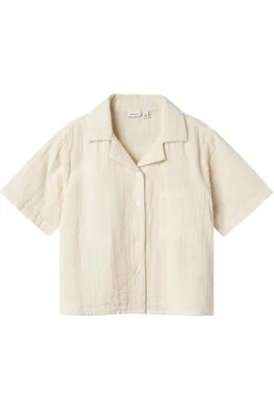 NAME IT Dziewczęca Nkfjasmin SS Short Shirt Noos, , 158-164