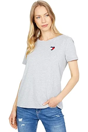 Tommy Hilfiger Damska koszulka z okrągłym dekoltem, , S