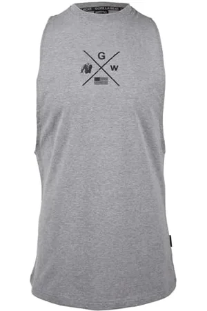 Gorilla Wear Cisco Drop Armhole Tank Top /Czarny, , M