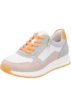 Remonte Damskie buty sportowe D2G00 Low, białe 80, 40 EU, , 40 EU