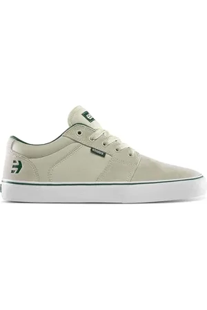 Etnies Barge LS – Klasyczny wygląd skate, smukła, wulkanizowana sylwetka, masywny opancerzony kołnierz, wzmocniona vulkanizacja, dopasowanie z amortyzacją, sneakersy na co dzień