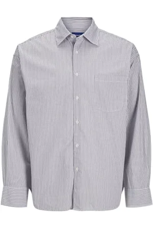 JACK & JONES Joratlas Poplin Oversized Shirt Ls, , S