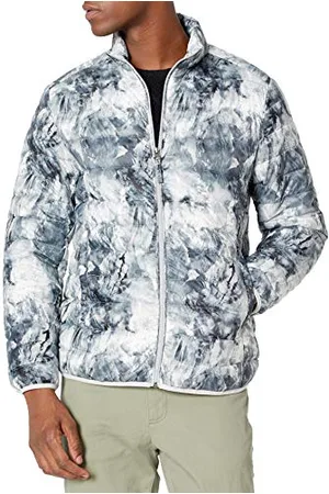 Amazon Męska lekka, wodoodporna kurtka puchowa (dostępna w dużych i wysokich), , M