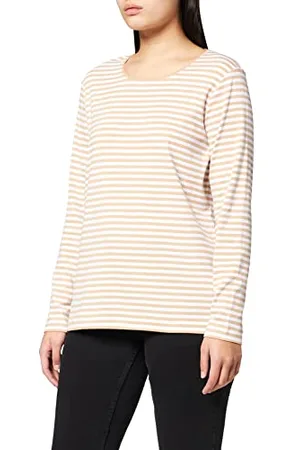 Maerz Longsleeve, Rundhals, Gestreift Damska koszulka dresowa, , 32