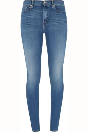 7 for all Mankind Damskie dżinsy Hw Skinny Slim Illusion Luxe Lovestory, , 25W