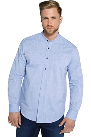 STHUGE Męska koszula z obszyciem, , 3XL