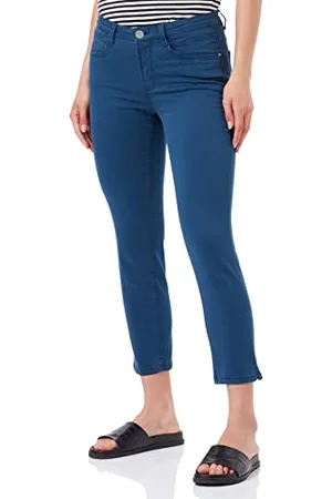 TOM TAILOR Damski Dżinsy Cropped Alexa Slim 1031329, , 28W / 26L
