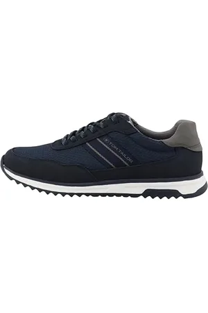 TOM TAILOR Męskie 9580050003 Sneakers, granatowe, 43 EU, , 43 EU